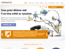Tablet Screenshot of implayo.cz
